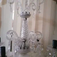 لوستر کریستالی|لوستر و چراغ آویز|کرمان, |دیوار