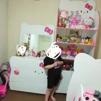 سرویس کمد و تختخواب کودک ست کامل|اسباب و اثاث بچه|کرج, کوی امامیه|دیوار