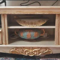 میزتلوزیون رنگ طلایی  قیمت ۲۵۰۰|میز تلویزیون|ورامین, شهرک مدرس|دیوار