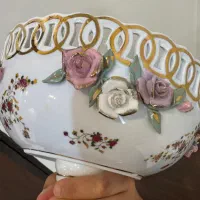 ظروف پذیرایی چینی گل برجسته|ظروف سرو و پذیرایی|تهران, حافظیه|دیوار