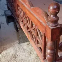 تخت چوبی|تخت و سرویس خواب|شازند, |دیوار