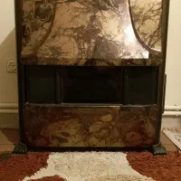 بخاری طرح شومینه آیسان خزر کم کار