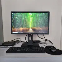 ست مینی کیس HP EliteDesk 800 G4 + مانیتور dell