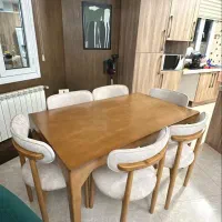 میز نهارخوری ۴ ۸ ۶ نفره مینیمال غذاخوری نهارخوریشش