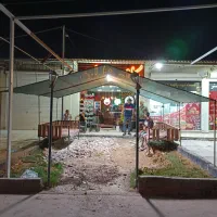 سایبان پارچه ای