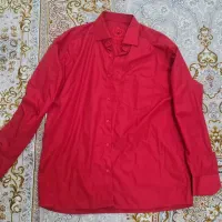 پیراهن مردانه قرمز سایز  xl