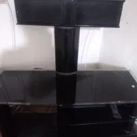میزتلویزیون شیشه ای