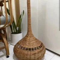 گلدان حصیری