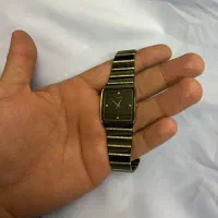 ساعت اصلی اناتوم مشکی نیم طلا نگین سویسی|ساعت|زاهدان, |دیوار