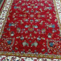 دوعددفرش‌دوازده‌متری‌قالی۷۰۰شانه‌کاملانوداخل‌کاور