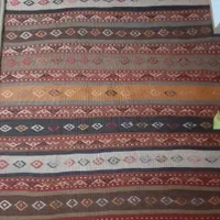 جاجیم  ۱۴۰×۴۲۰ سانتیمتر  با قدمت ۷۰ ساله|گلیم، جاجیم، گبه|گلستان (تهران), |دیوار