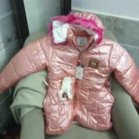 کاپشن دخترانه مناسب 6تا 8سال|کفش و لباس بچه|باقرشهر, |دیوار