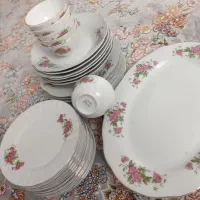 گلسرخی زرین و پنج ستاره|ظروف سرو و پذیرایی|کرمانشاه, |دیوار