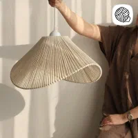 آباژور سقفی مکرومه کلاسیک