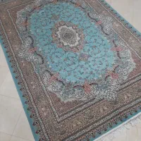 ۲ عدد  ۶  متری  طرح  ۷۰۰ شانه ابی فیروزه ای|فرش|ارومیه, |دیوار