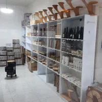 قفسه چوبی|کتابخانه، شلف، قفسه‌های دیواری|پاکدشت, حصار امیر|دیوار