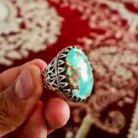 انگشترفیروزه نیشابوررکاب شبکه دستساز معاوضه با ضبط