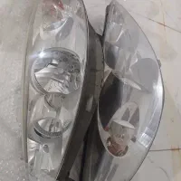فروش یک جفت چراغ جلوی ۲۰۷ قدیمی و مه شکن جلوی ۲۰۷