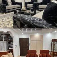 فروش ۲دست مبلمان راحتی و میز نهارخوری