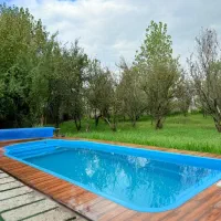 ویلا باغ استخر آب گرم+ حیاط دربست 3500متری