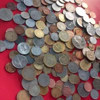 ۵۰۰عدد سکه خارجی کلکسیونی