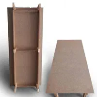 تخت خواب کمجا دونفره تمام MDF وارداتی باکس|تخت و سرویس خواب|تهران, شهرک ولیعصر جنوبی|دیوار