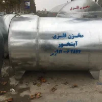 مخزن 4000 لیتری ورق سفید