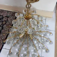 لوستر مدل خوشه انگور آب طلا