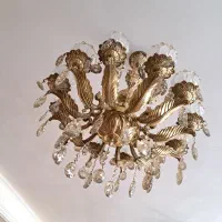 لوستر تمام برنز سنگین