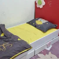 دوعدد تخت یکنفره ام دی اف جداگانه