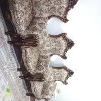 مبل سلطنتی،دسته استیل ۶نفره