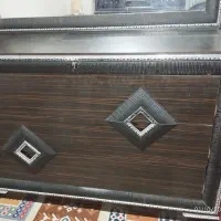 تختخواب دو نفره در حد نو|تخت و سرویس خواب|یزد, |دیوار