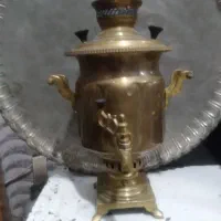 سماور زغالی قدیمی|کلکسیون اشیاء عتیقه|تربت جام, معدآباد|دیوار