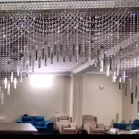 پرده کریستالی و پولکی (تولیدی)