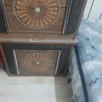 تخت وپاتختی|تخت و سرویس خواب|میانه, |دیوار