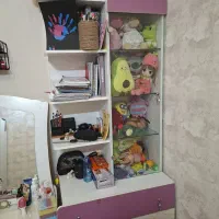 تخت خواب نوجوان دراور کمد اسباب بازی تخت گهواره