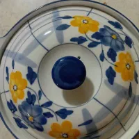 یک عدد قابلمه چینی طرح گل پنبه