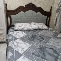 تخت خواب دونفره همراه با تشک