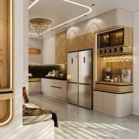 طراحی کابینت 1،200 تومان (دکوراسیون داخلی و نما)