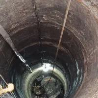 حفاری چاه توسط برادران افغانی تا عمق های زیاد