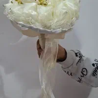 دسته گل عروس|گل مصنوعی|جلین, |دیوار