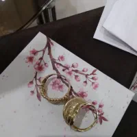 دستبند،گردنبند،و دو انگشتر طلا سرمایه گذاری|جواهرات|رشت, شالکو|دیوار