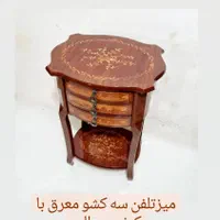میز گرام وتلفن طبقه دار معرق|میز تلفن|تهران, تهرانپارس شرقی|دیوار