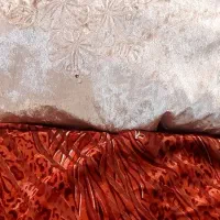 پارچه مخمل گلدار