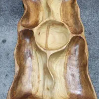 کارای ظروف چوبی دست ساز