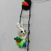 مگنت یخچال طرح خرگوش هایه دزد|صنایع دستی و سایر لوازم تزئینی|شیروان (خراسان), |دیوار