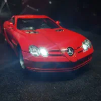 ماکت بنز SLR در سه رنگ فلزی بزرگ مقیاس ۲۴|اسباب‌‌بازی|تهران, چیتگر شمالی|دیوار