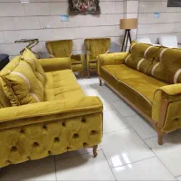 مبل تخفیفی رئال 50%اماده تحویل شرکتی پارچه خارجی