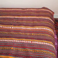 جاجیم پشمی دستباف|گلیم، جاجیم، گبه|تبریز, |دیوار