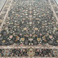 فرش ایده ال کاشان گل برجسته 1200 شانه
